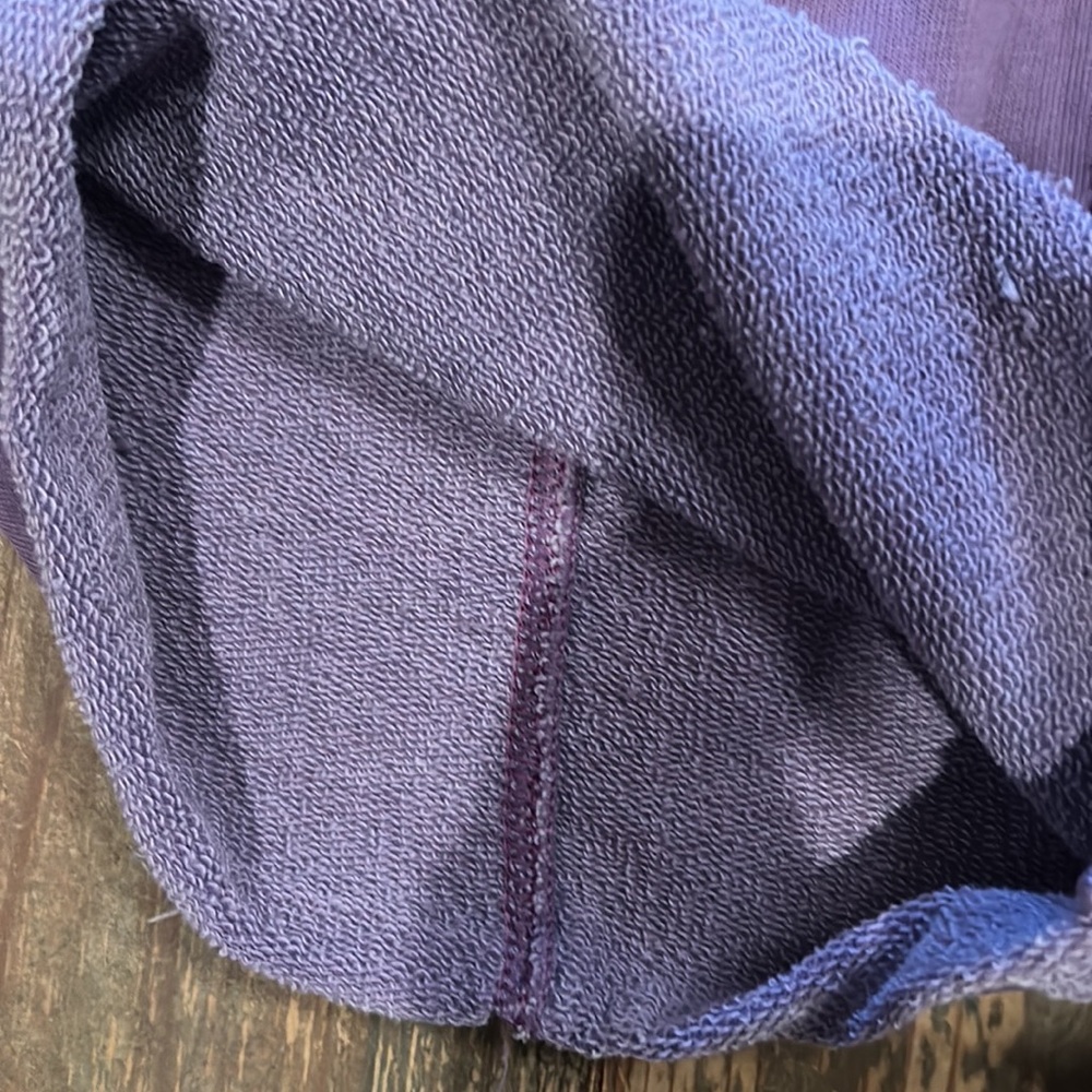 NWOT Free People Movement All star Sweat Shorts - super berry purple size small - Picture 6 of 7